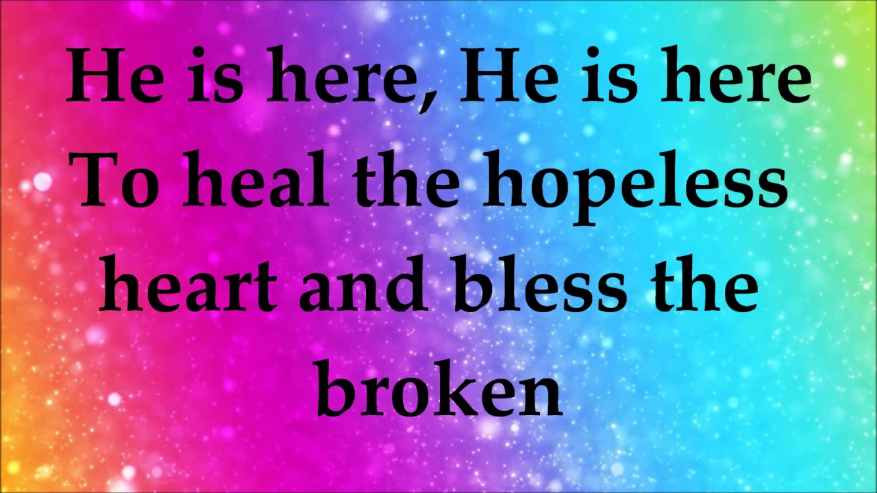 Martha Munizzi - God is Here - Lyrics