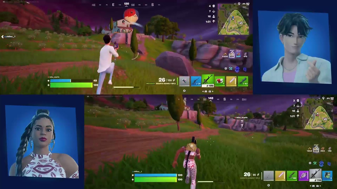 Live on Fortnite Pillars