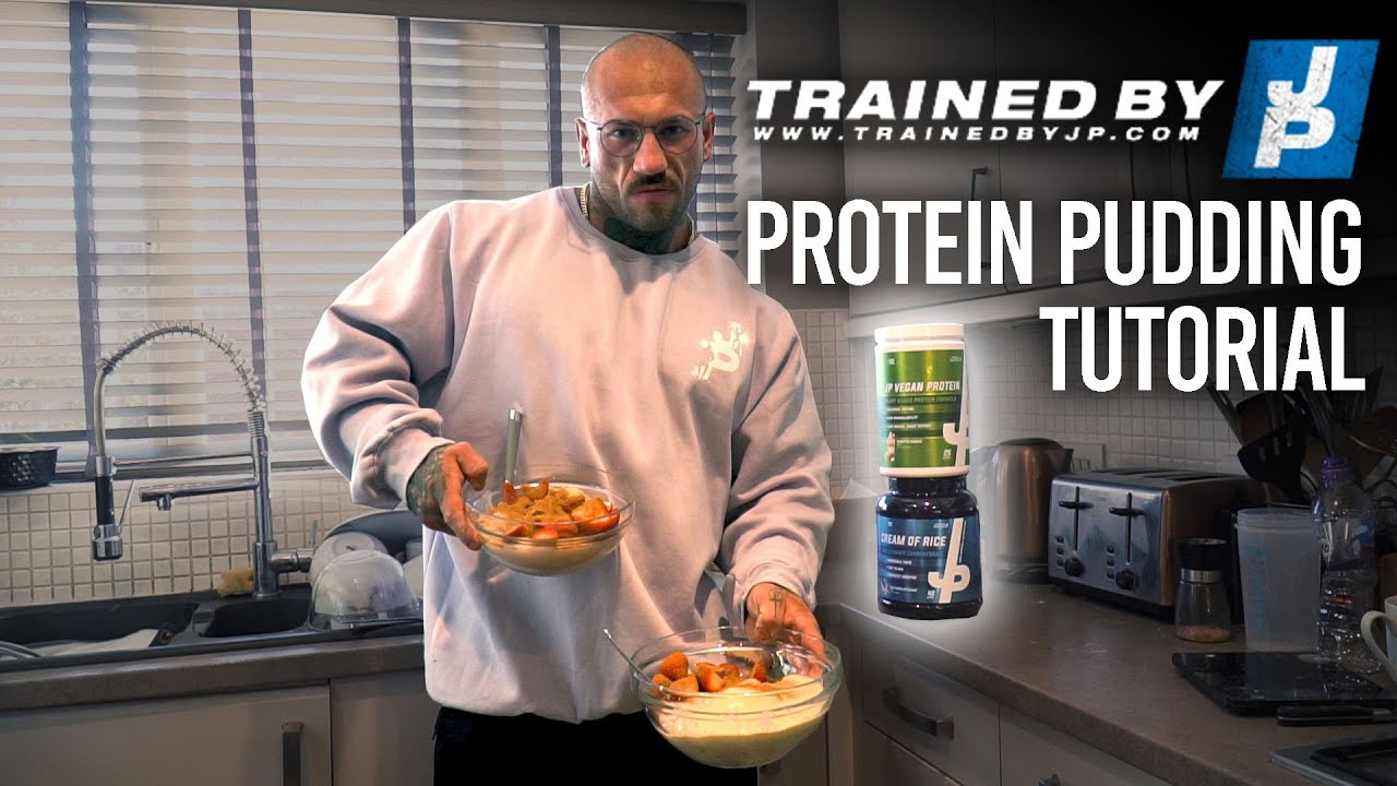 TRAINED BY JP // PROTEIN PUDDING TUTORIAL