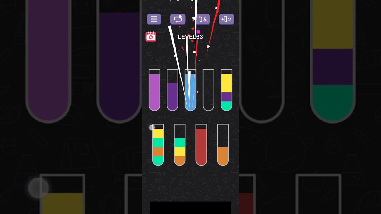 water sort puzzle level 33