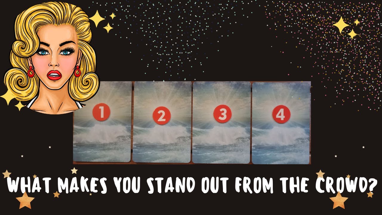 What makes you stand out from the crowd? ✨ 👱‍♀️ ✨ | Pick a card