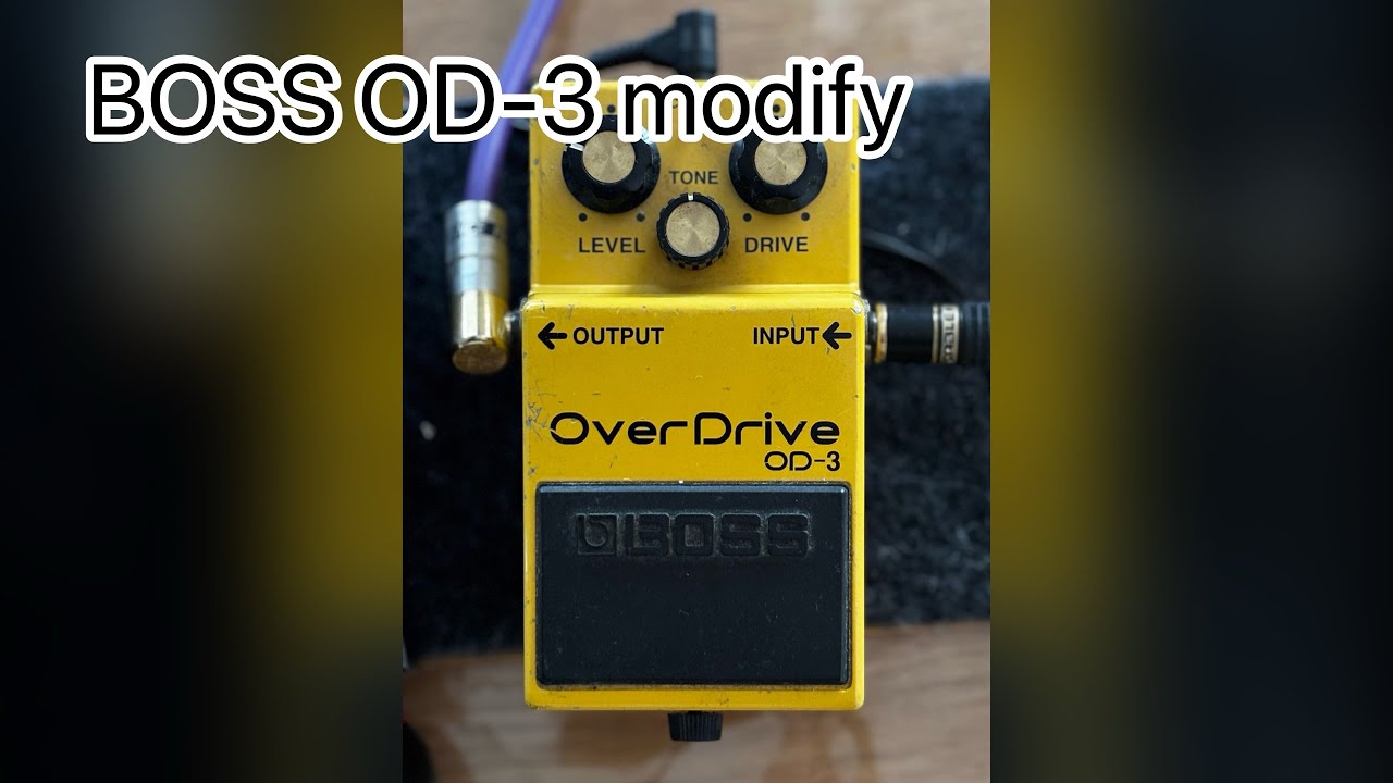 BOSS OD-3 modify