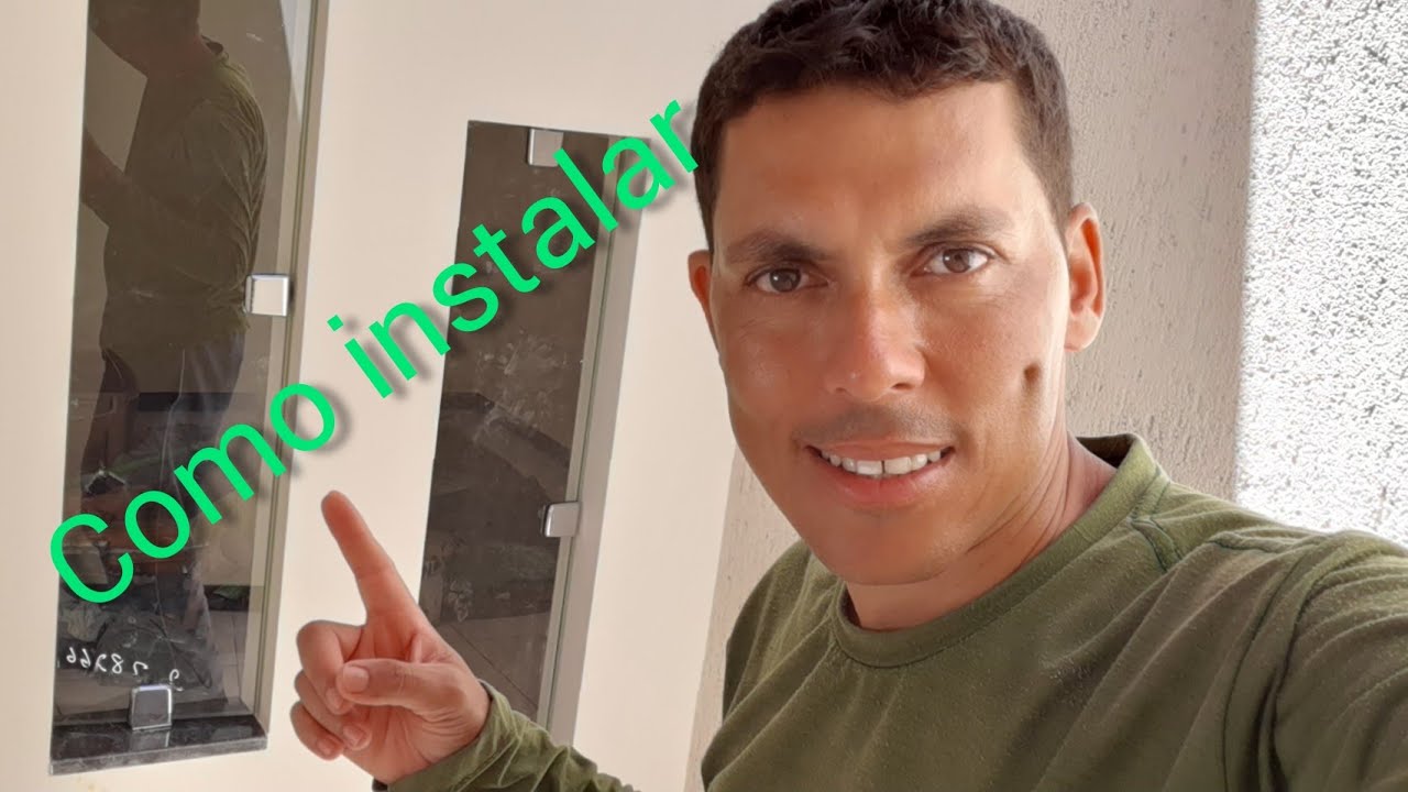 como instalar janela pivotante vertical