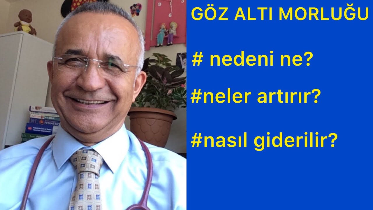Göz altı morlukları nasıl geçer?