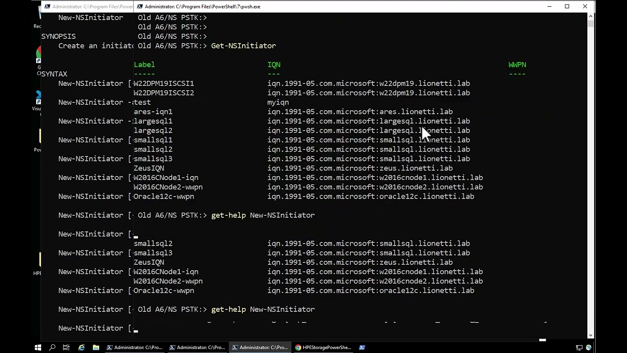 HPE Storage PowerShell Toolkit Alletra6K Connectivity V3.5.0