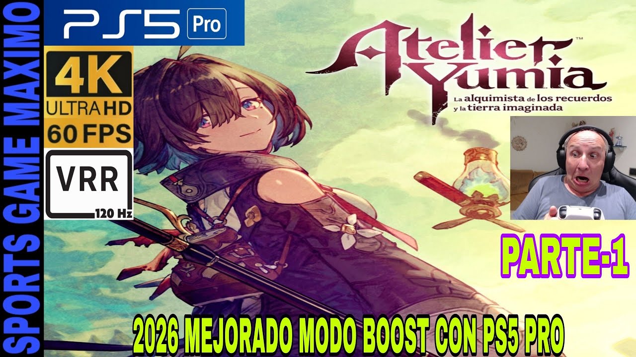 4K/60FPS - ATELIER YUMIA: LA ALQUIMISTA DE LOS RECUERDOS Y LA TIERRA IMAGINADA, PARTE-1 (PS5 PRO)