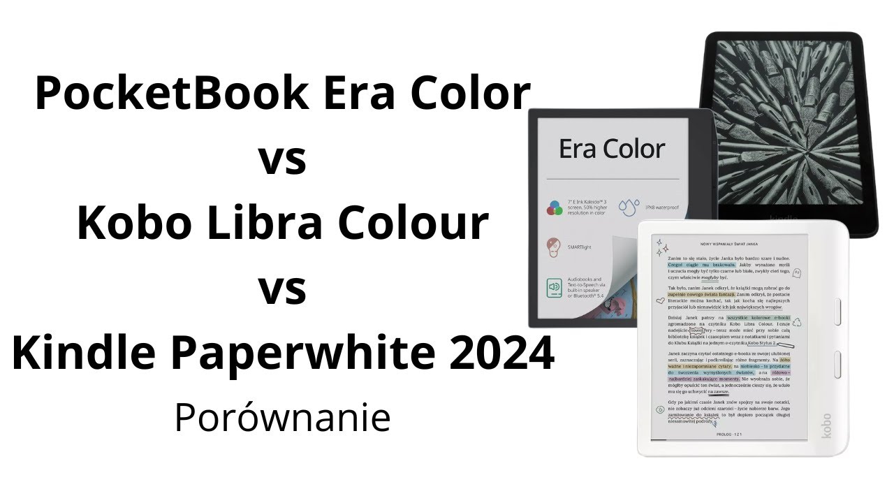 Kt&oacute;ry 7-calowy czytnik wybrać? | PocketBook vs Kobo vs Amazon