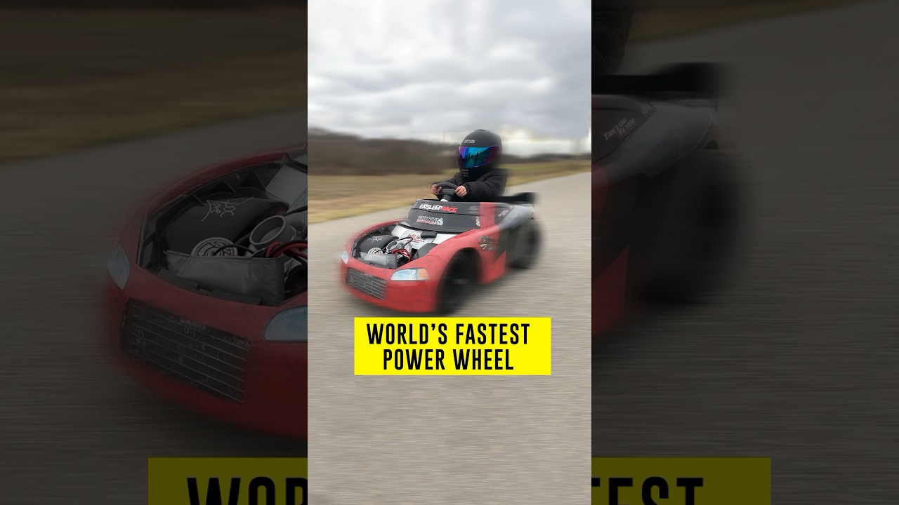 @TrevorsFastLife  modified power wheel built by his sad🚀 #eatsleeprace #powerwheels #dragracing