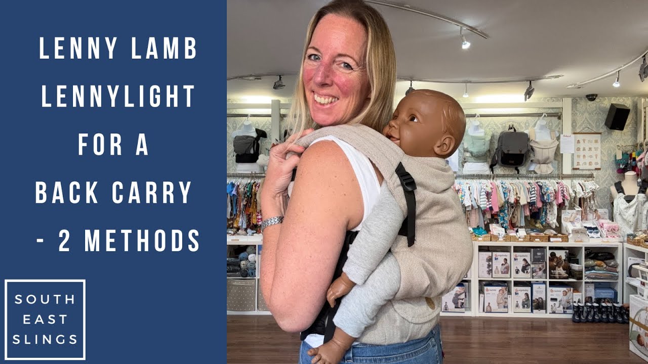 Lenny Lamb LennyLight / Lenny Light on back / back carry / backpack / rucksack - TWO METHODS