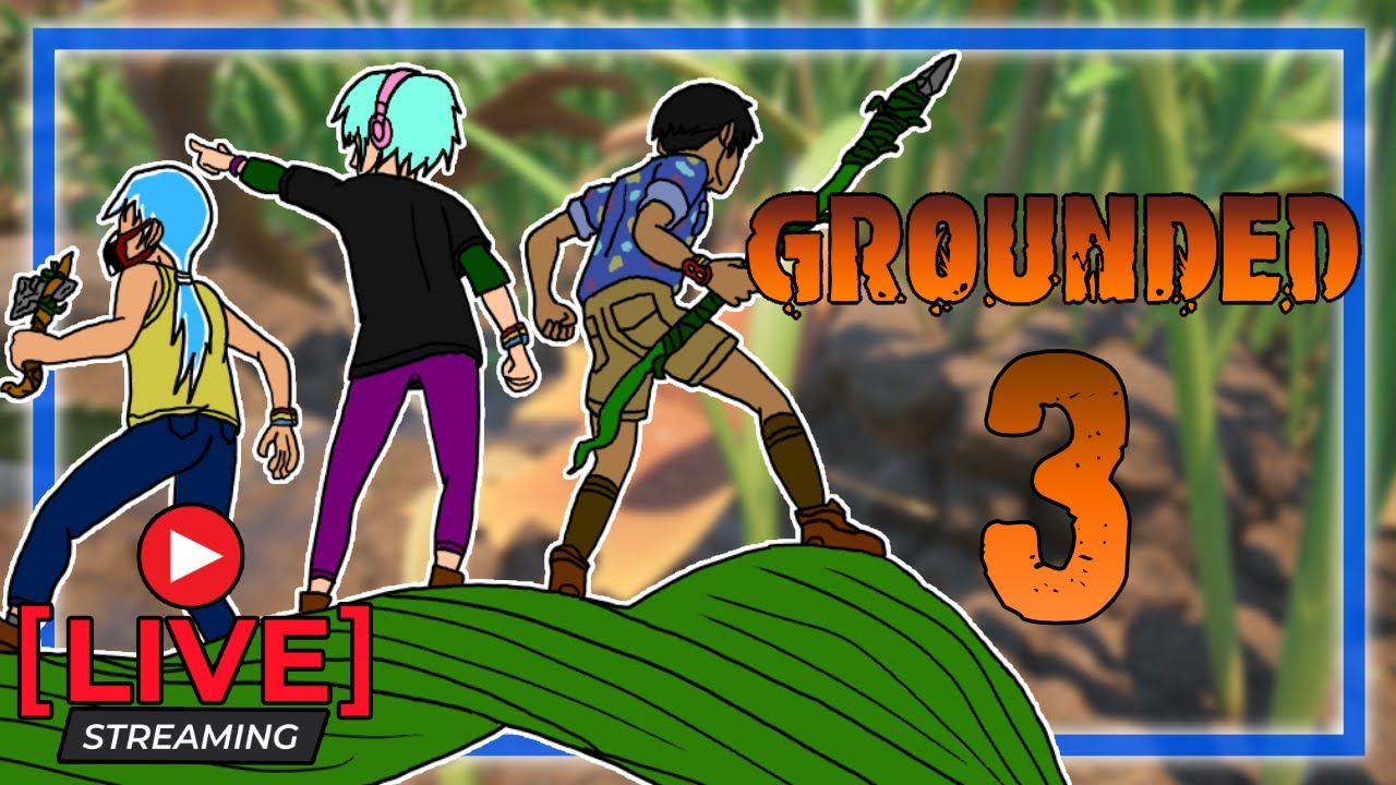 BIG BUGS THAT WILL KILL US!!! | Grounded w/ The Squidiots #3
