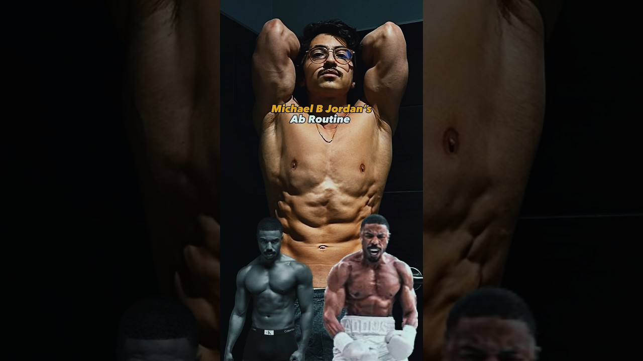 Я ПОПРОБОВАЛ ТРЕНИРОВКУ ДЛЯ ПРЕССА ОТ МАЙКЛА Б. ДЖОРДАНА😳 #bernardorebeil #michaelbjordan #creed3...