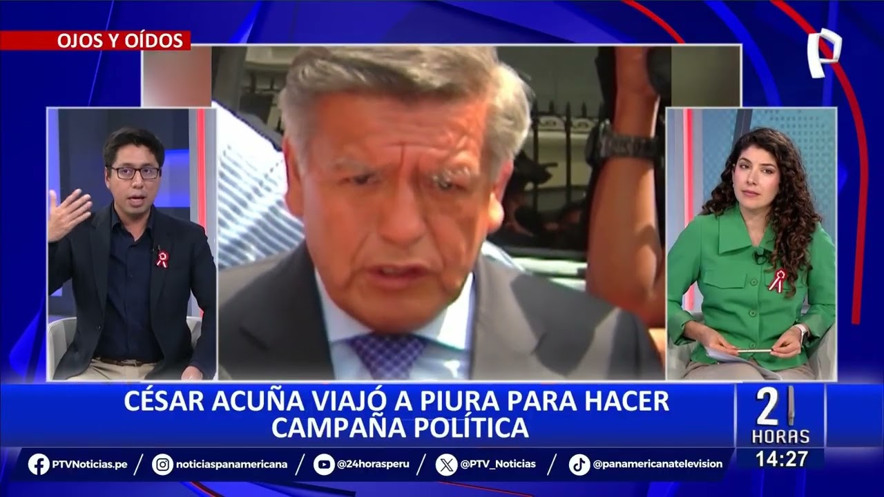 César Acuña viaja a Piura para realizar proselitismo político