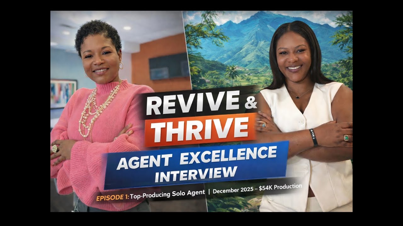 REVIVE & THRIVE AGENT EXCELLENCE INTERVIEW: Highest 12 month - SOLO Agent, Mrs. Tona W. #success