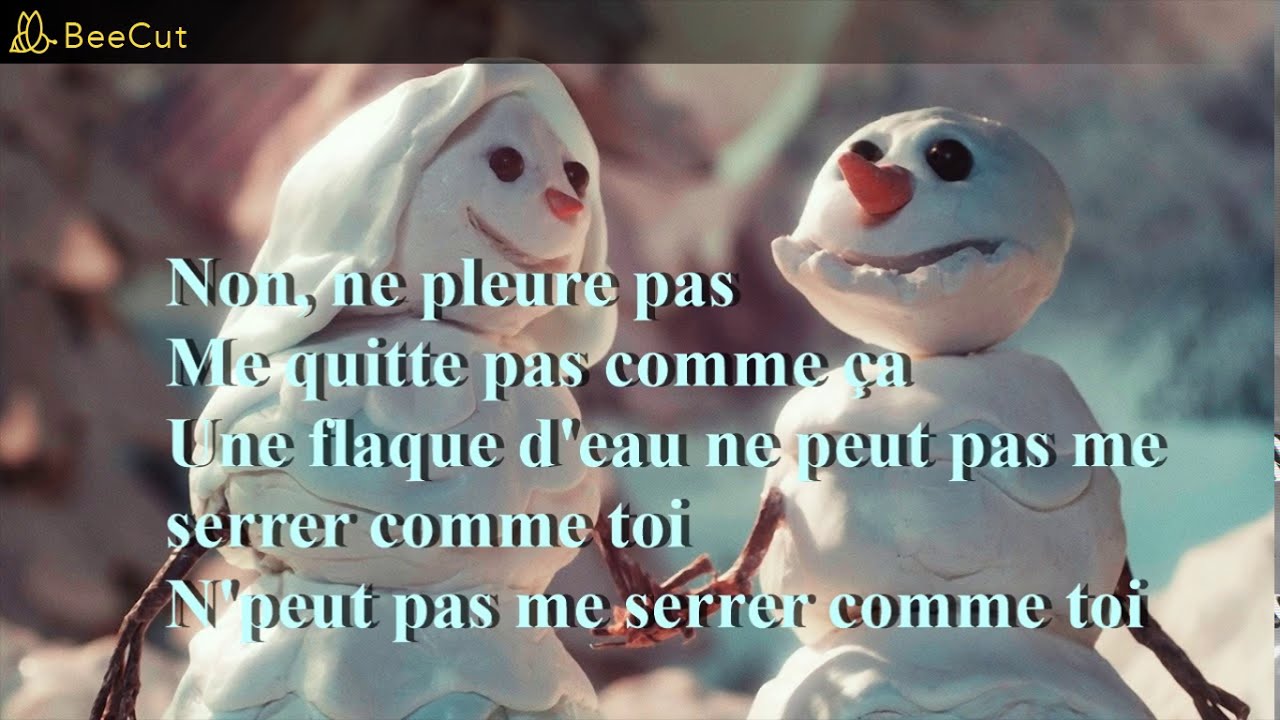 Karaoké Sia Snowman en français