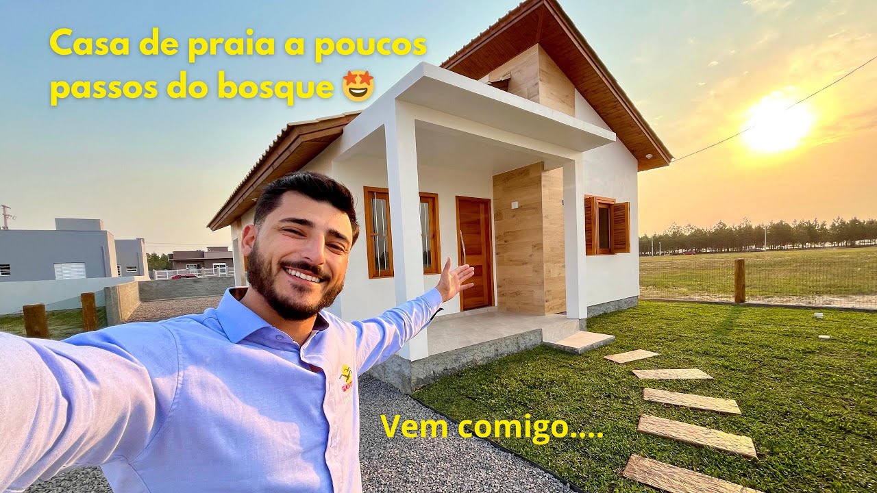 CASA NOVINHA NA PRAIA VILLAGE DUNAS NORTE - APTA PRA FINANCIMENTO BANCARIO - 200 METROS DO BOSQUE
