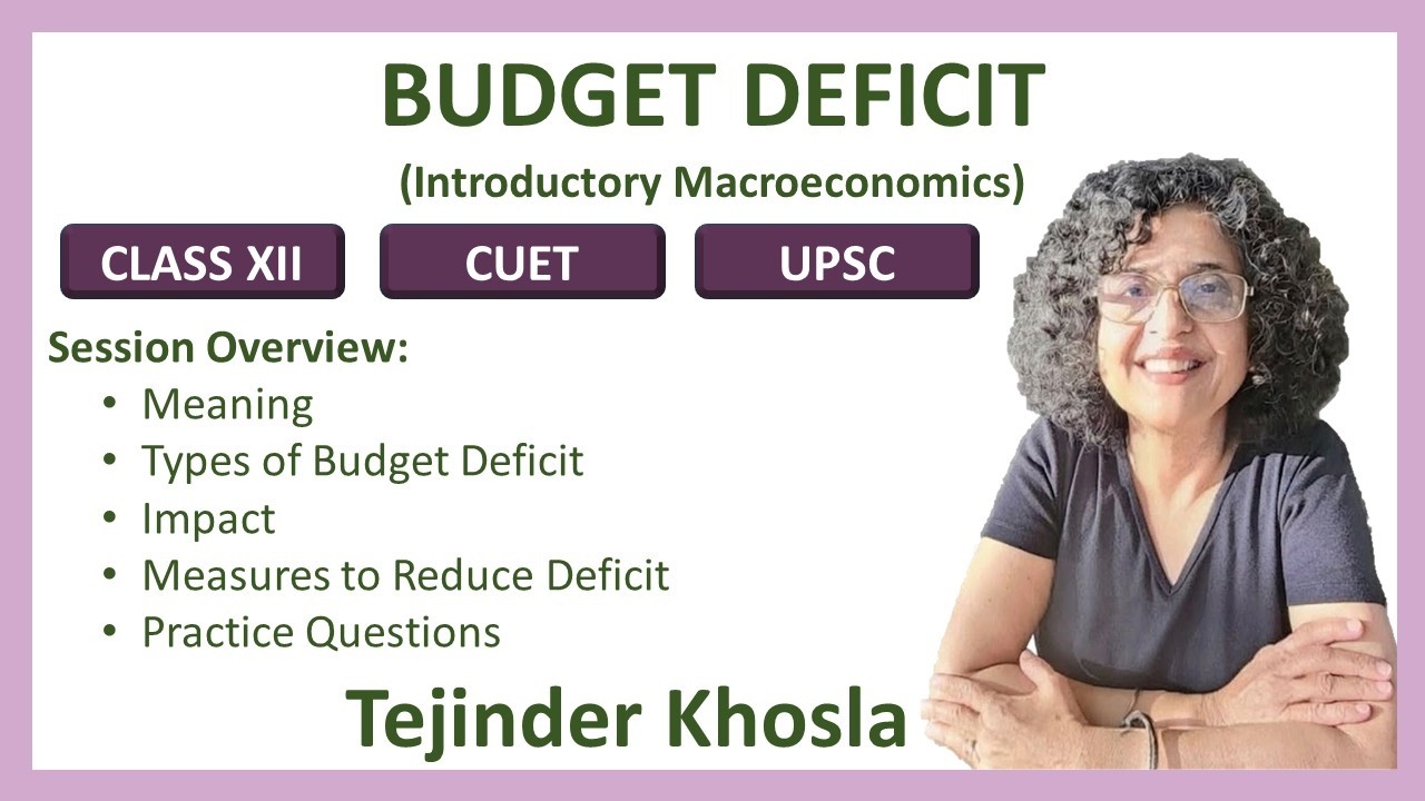 Budget Deficit (Revenue Deficit, Fiscal Deficit, Primary Deficit), its impact & measures to reduce