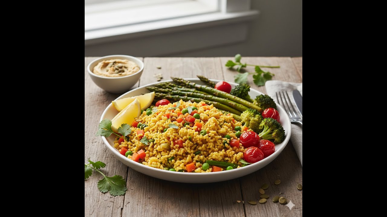 Recette de Riz de chou fleur aux Légumes facile et rapide