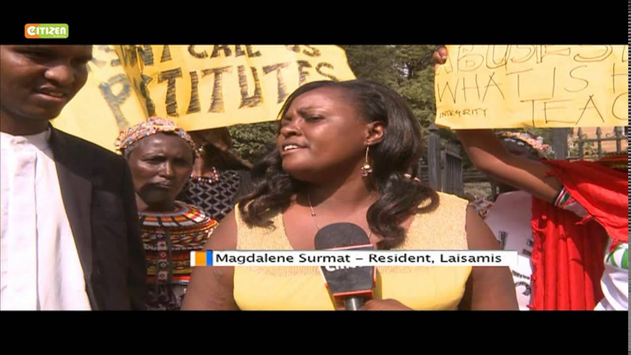 Laisamis women and youth protest over MP