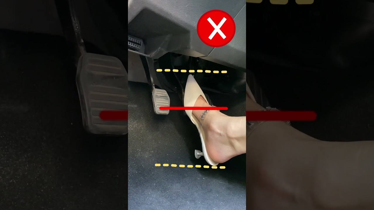 Do you press the car pedal correctly when driving?#shorts   #shortsvideo  #car  #driving  #tips