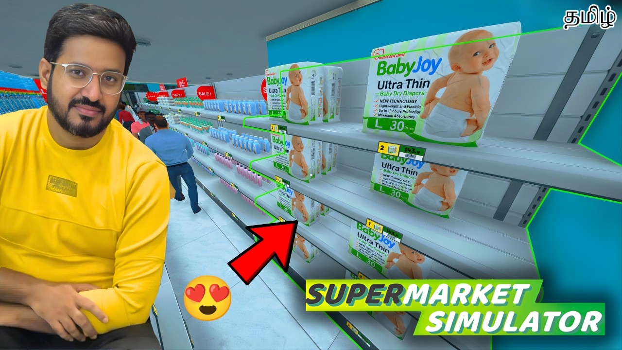 Essentials Products DLC | Supermarket Simulator Gameplay in Tamil | Earth Gamer