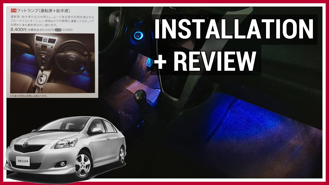 JDM Foot Lights - The Project Belta EP3
