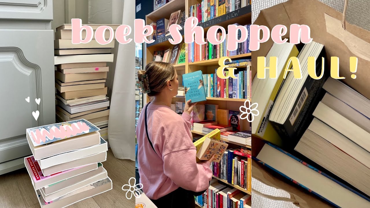 Ik koop voor €125 aan boeken (boek shoppen & HAUL!) ✨ 💓