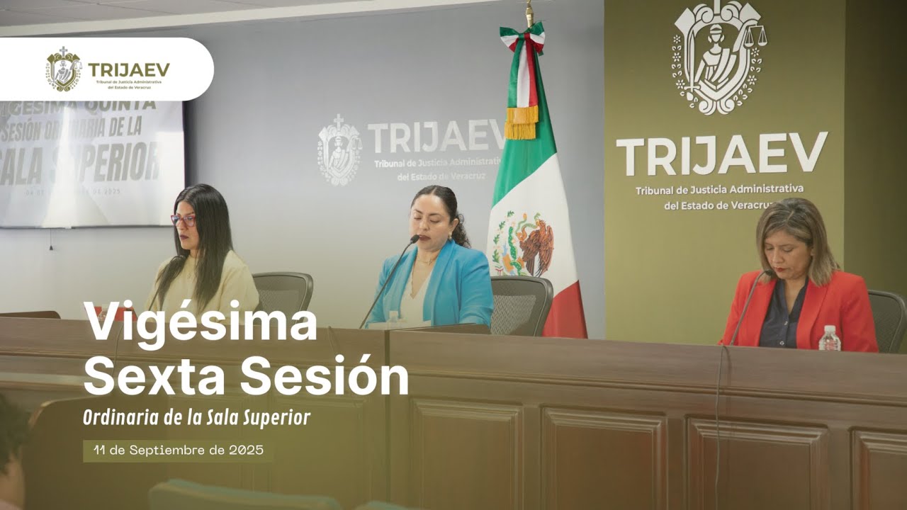 #TRIJAEV Vig&eacute;sima Sexta Sesi&oacute;n 2025