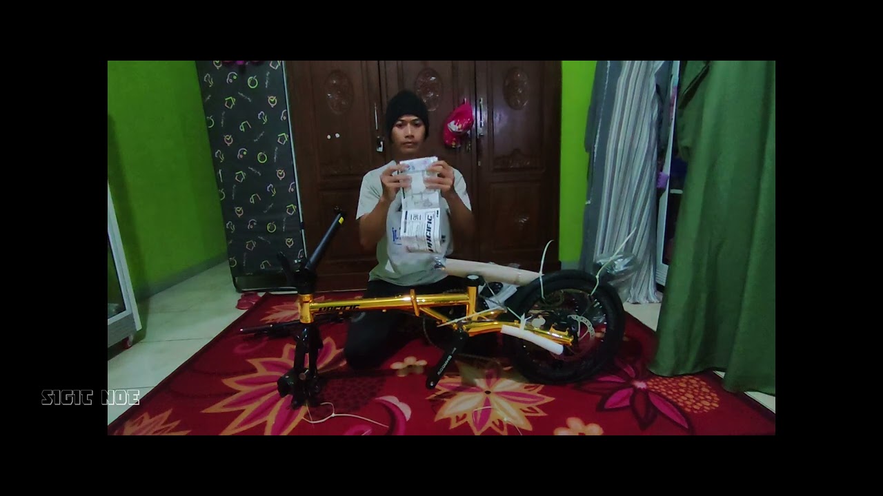 Unboxing & perakitan Pacific Kodiak 3.0 || Sepeda lipat murah, spek mewah.