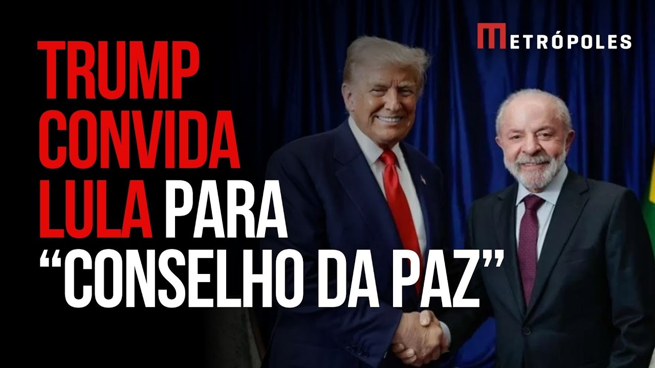 Trump convida Lula, Milei e Erdogan para &ldquo;Conselho da Paz&rdquo; para Gaza