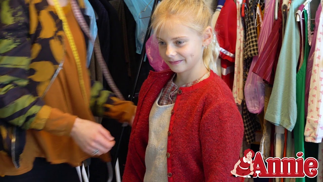 Bakom kulisserna inför Musikalen Annie 2018