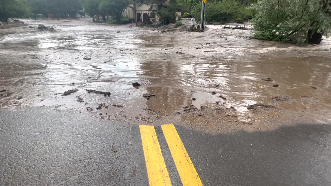 Shocking Sudden Flash Flood | Fool crosses anyways! |Flagstaff, Az