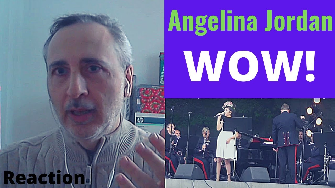 Angelina Jordan - It's A Man's World (Reaction)