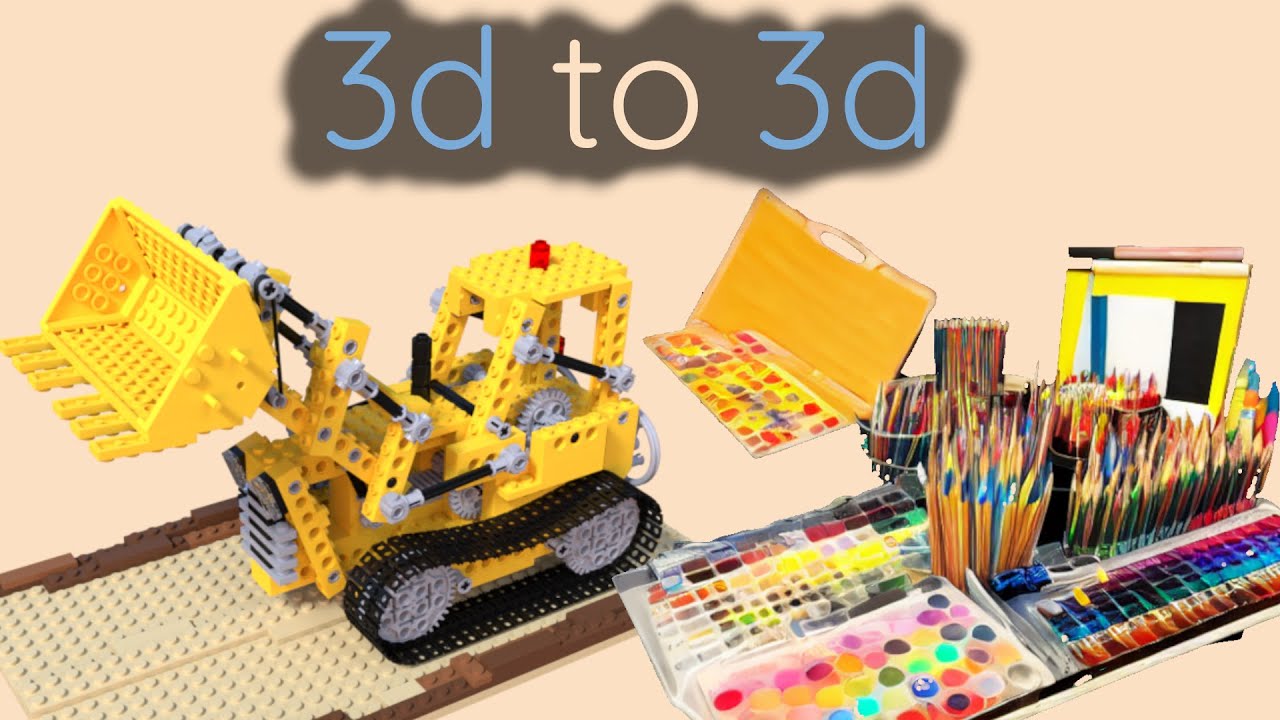 3d to 3d ai art with stable diffusion and NeRFs.