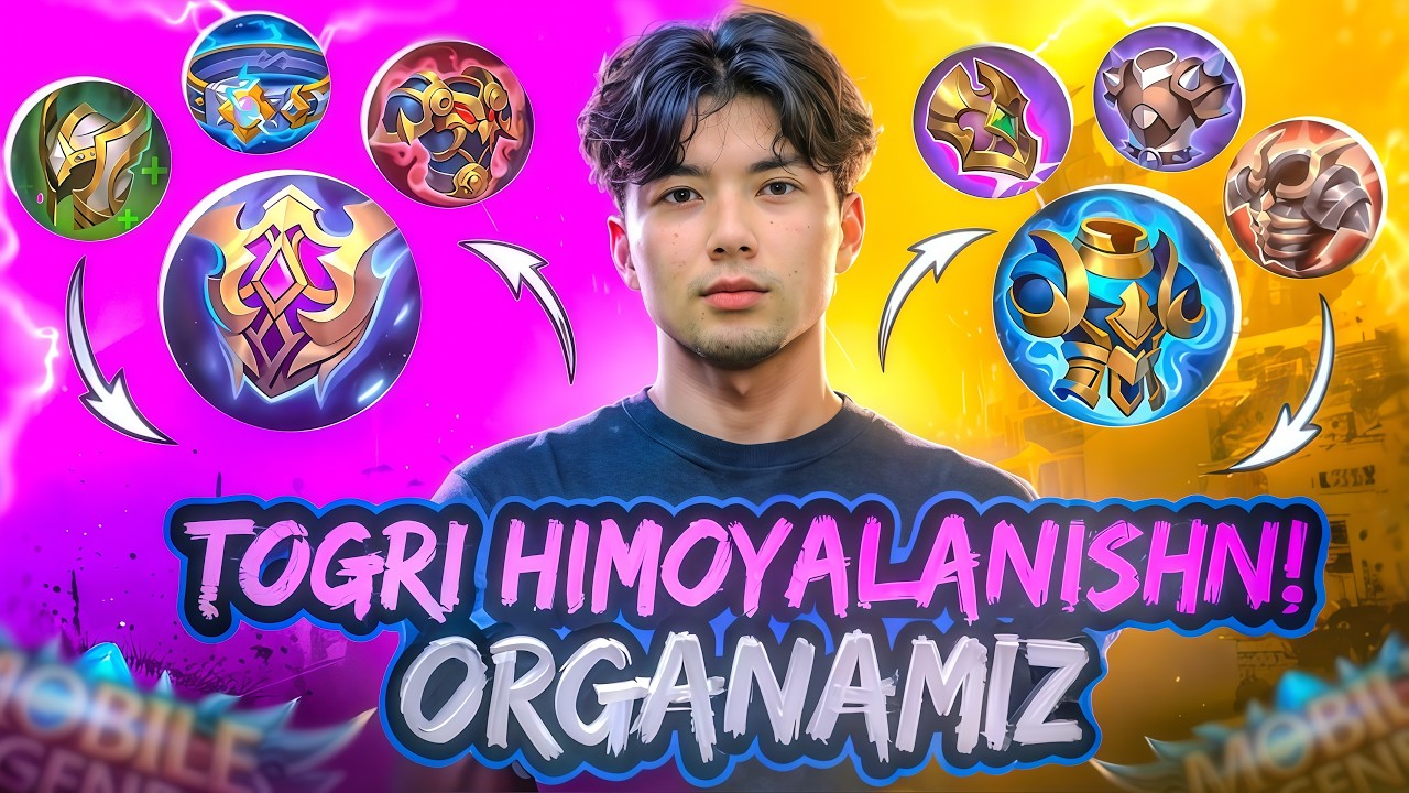 HIMOYA PREDMETLARINI ORGANAMIZ🛡️        #mlbbcontent #mobilelegendsbangbang #tutorial
