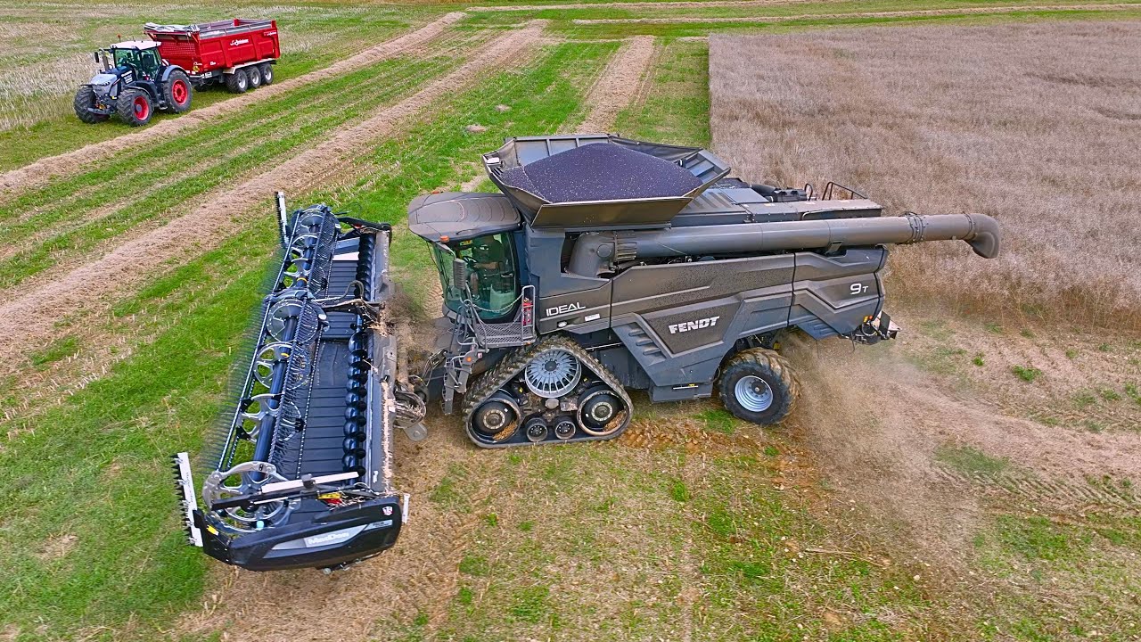 ⚫ 100% FENDT à la MOISSON 2025 chez l'ETA La Louvière | IDEAL 9T 🤩💨