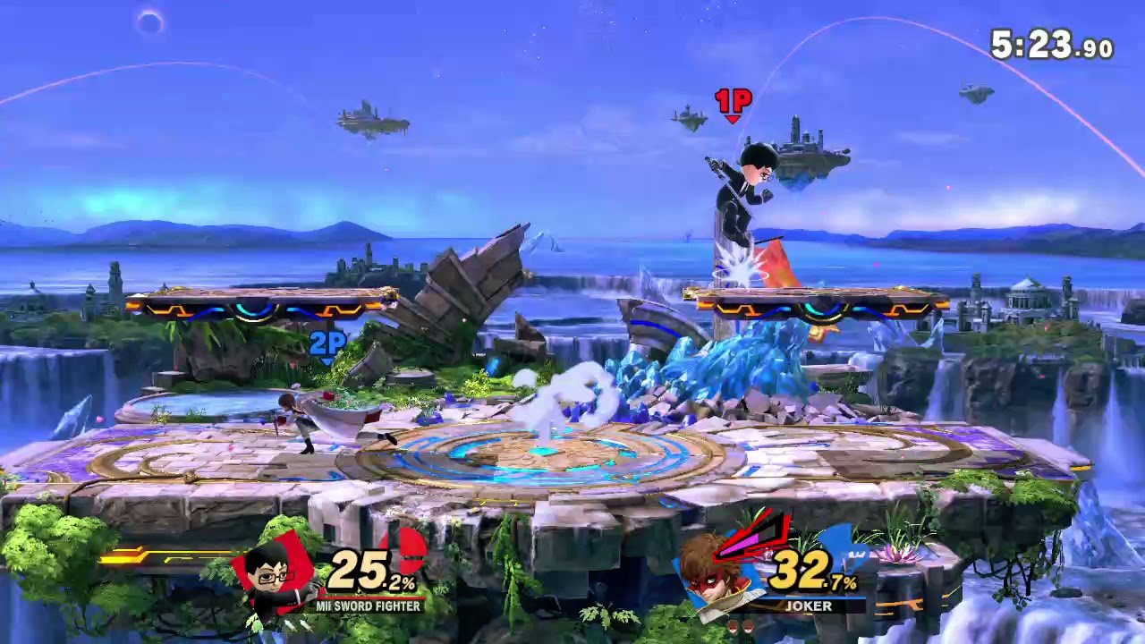 No.7 Mii SWORD FIGHTER VS JOKER