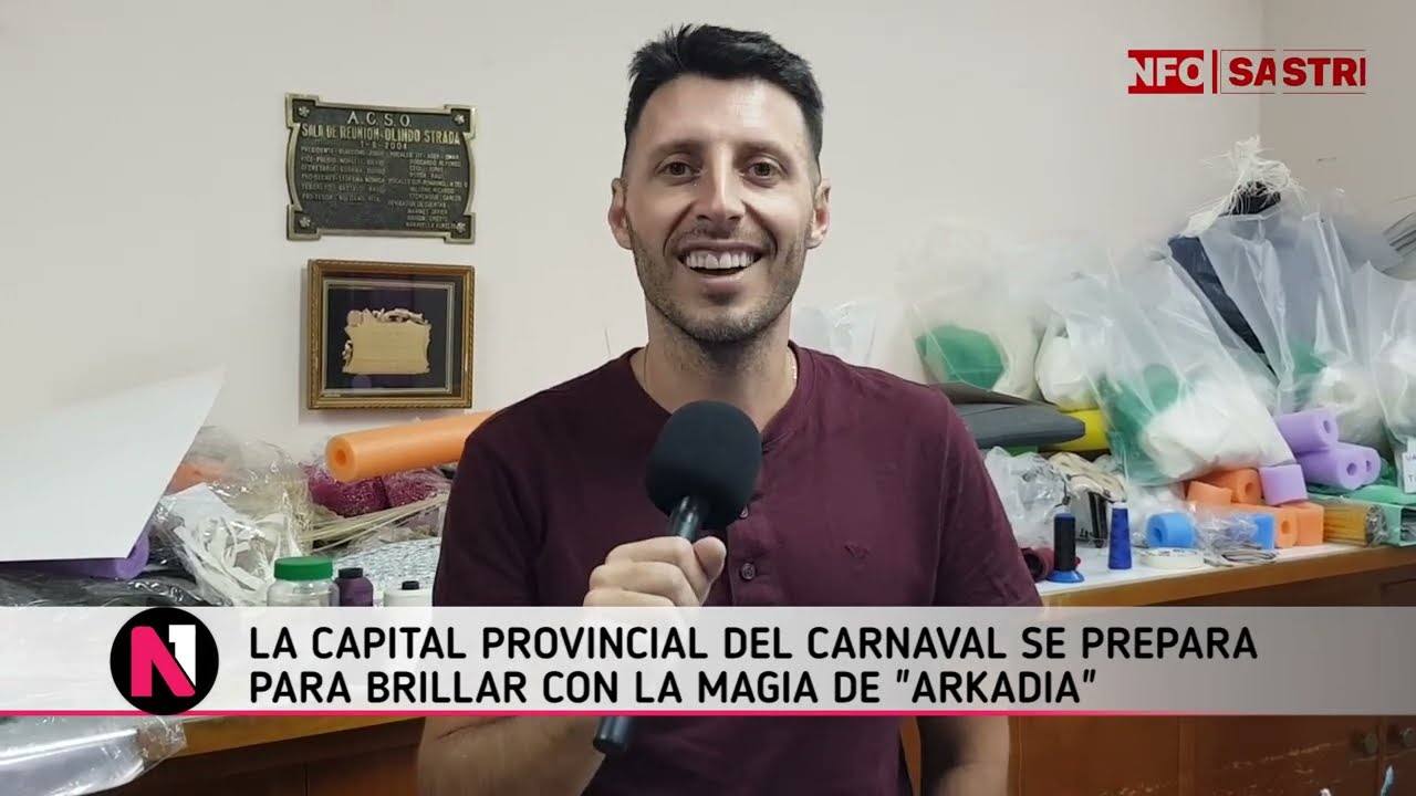 Sastre ya late al ritmo del Carnaval. La Capital Provincial brillará con la magia de 