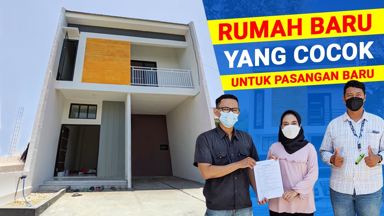 INSPIRASI RUMAH MINIMALIS 2 LANTAI MURAH TIPE 65 PALING LARIS DI TUBAN