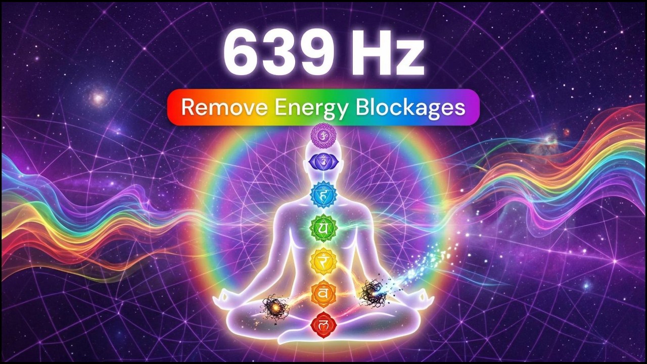 639Hz | HEAL ALL 7 CHAKRAS | Full Body Energy CLEANSE | Balance & Align Your Spiritual Centers