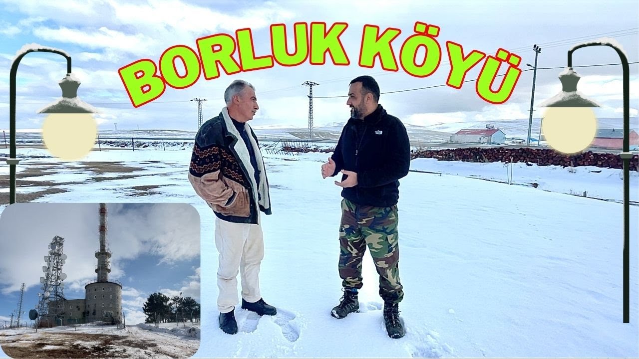 KARS'IN ÇATISI BORLUK KÖYÜ | TRT VERİCİSİNE ÇIKTIM
