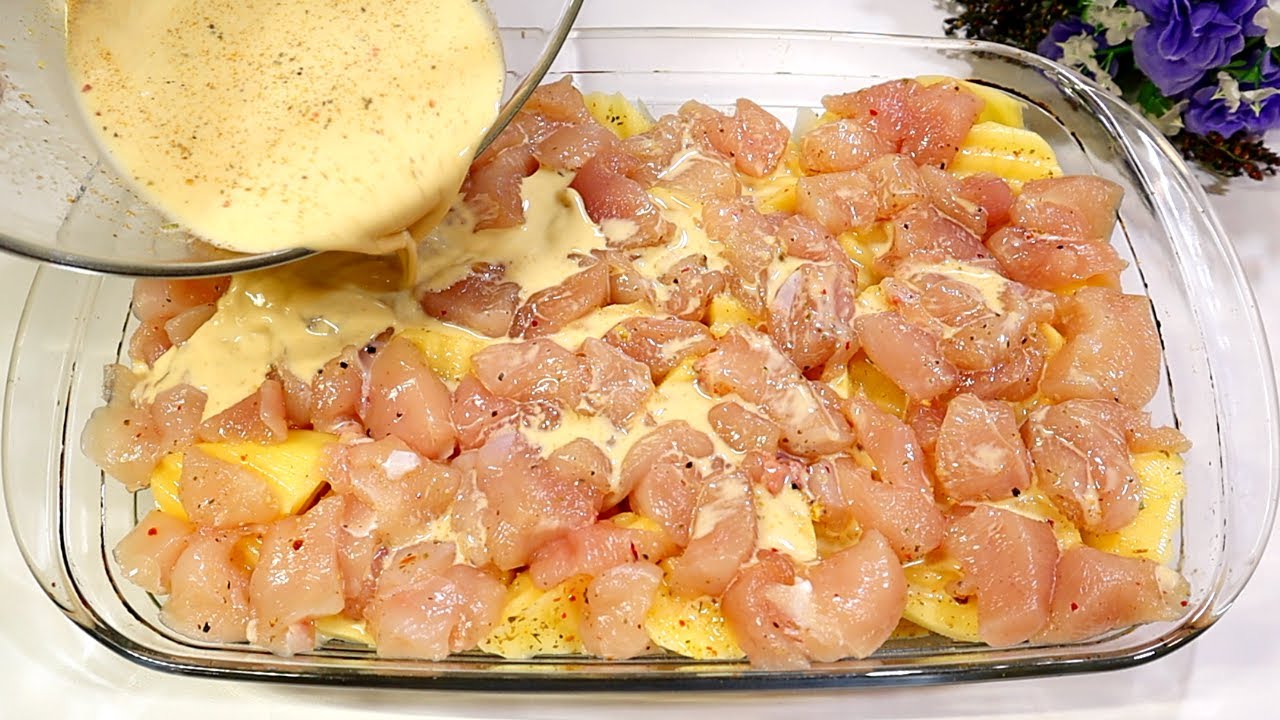 Готовьте таким образом курицу и картофель, результат потрясающий.