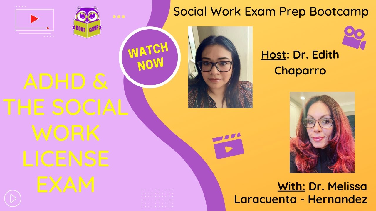 ADHD and the Social Work Exam. What you NEED to Know!