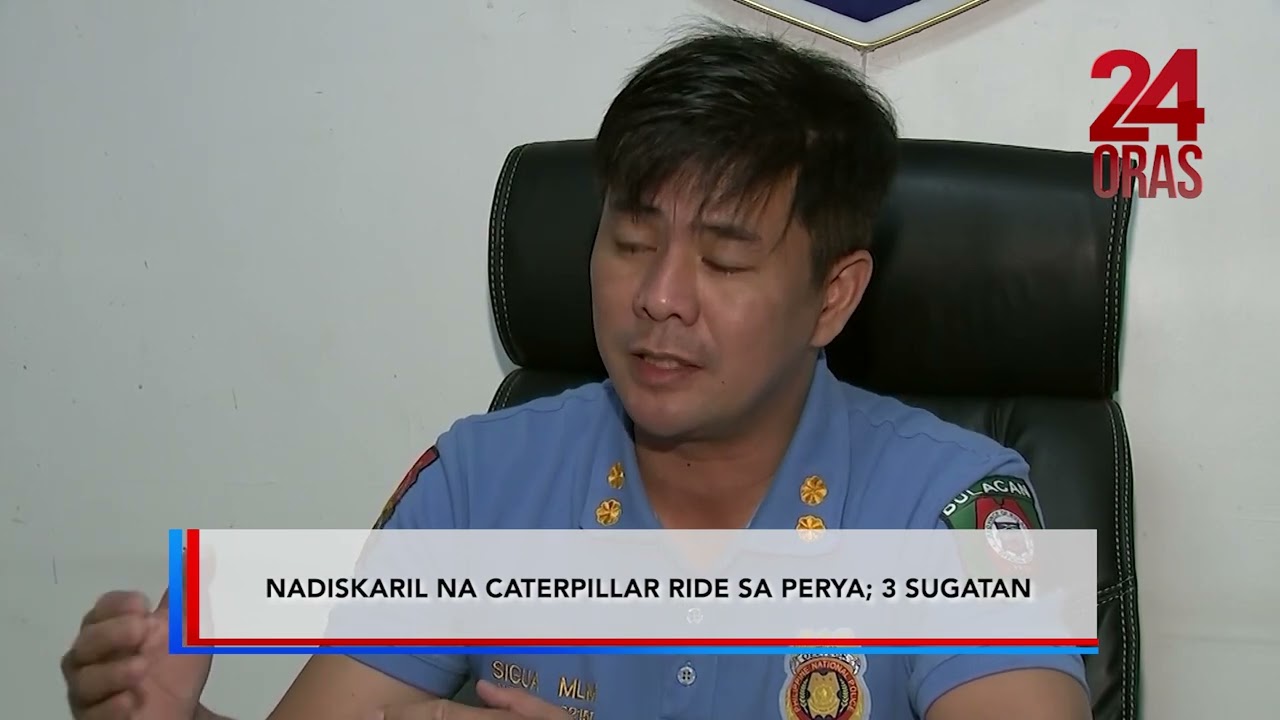 Nadiskaril na caterpillar ride sa perya #shorts | 24 Oras