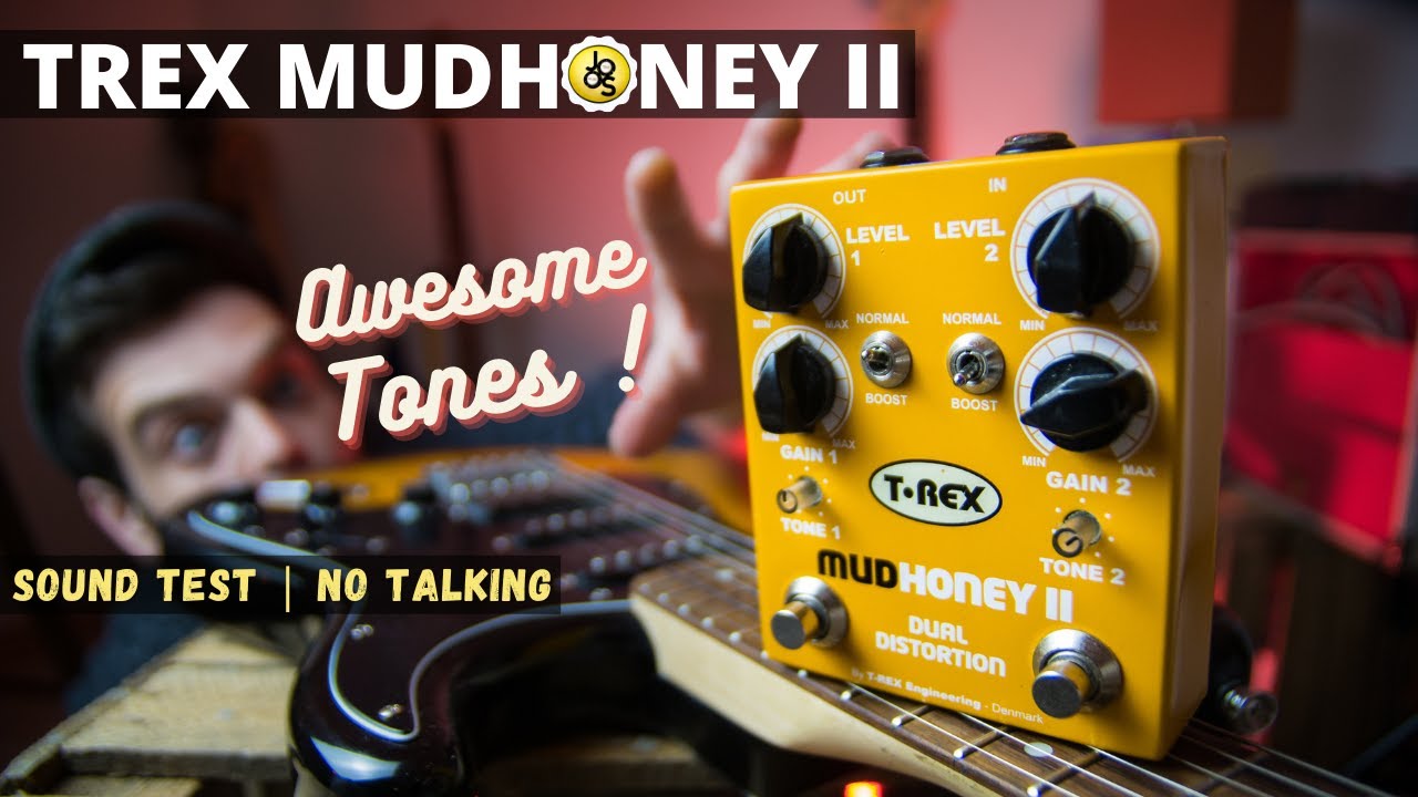 T-Rex Mudhoney 2 : from clean boost to fat tones ! | No Talking | Dual Distortion II