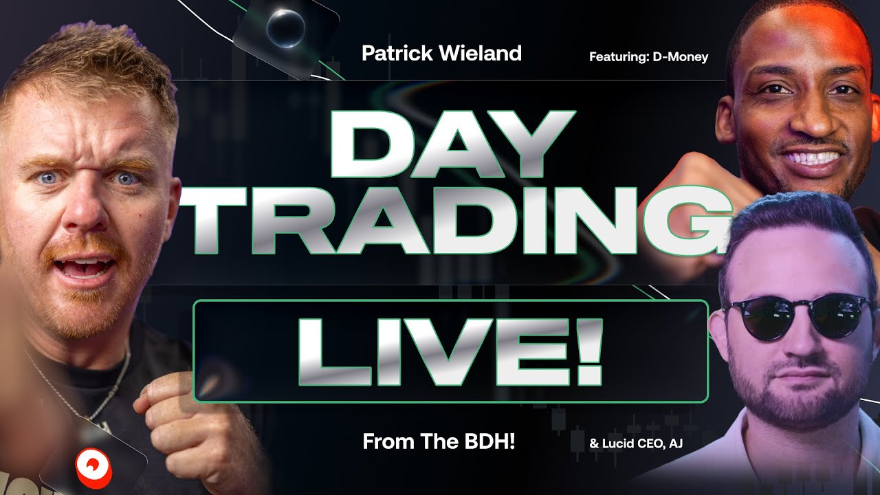 #1 LIVE Day Trading Nasdaq Futures! LUCID CEO IS HERE!