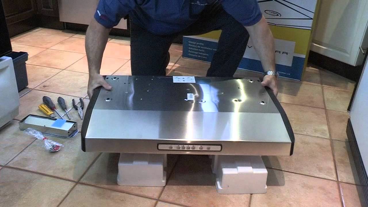 Venmar Kitchen Range Hood Installation