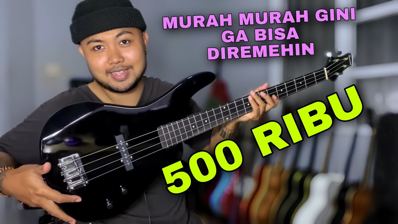 Nyoba Beli Bass Elektrik Murah Di Toko Online Rp 500.000