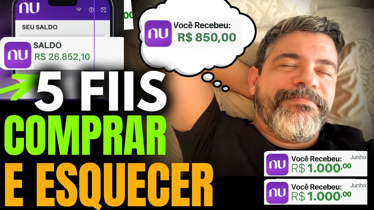 5 FIIs Para Carregar Até a Aposentadoria