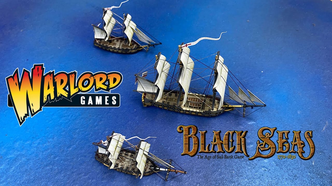HMS Naiad и шлюпы Королевского флота - Black Seas (Субтитры включены)