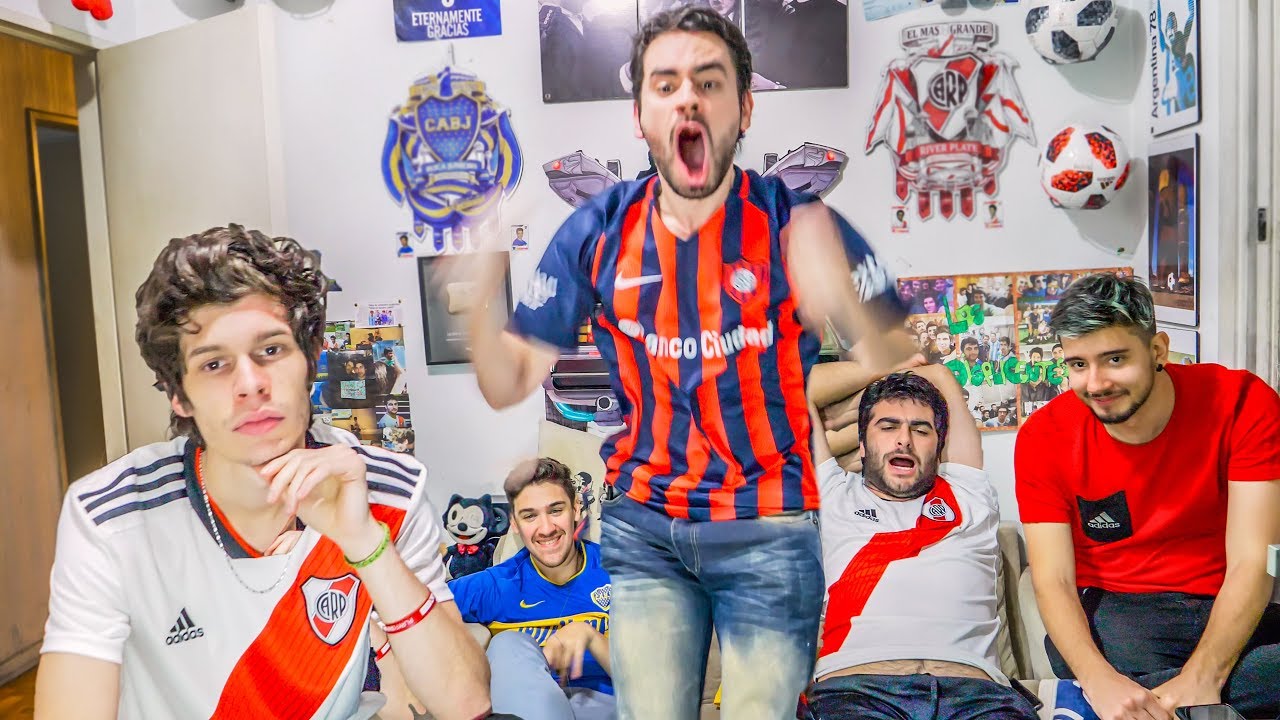 San Lorenzo vs River | Superliga 2018 | Reacciones de amigos